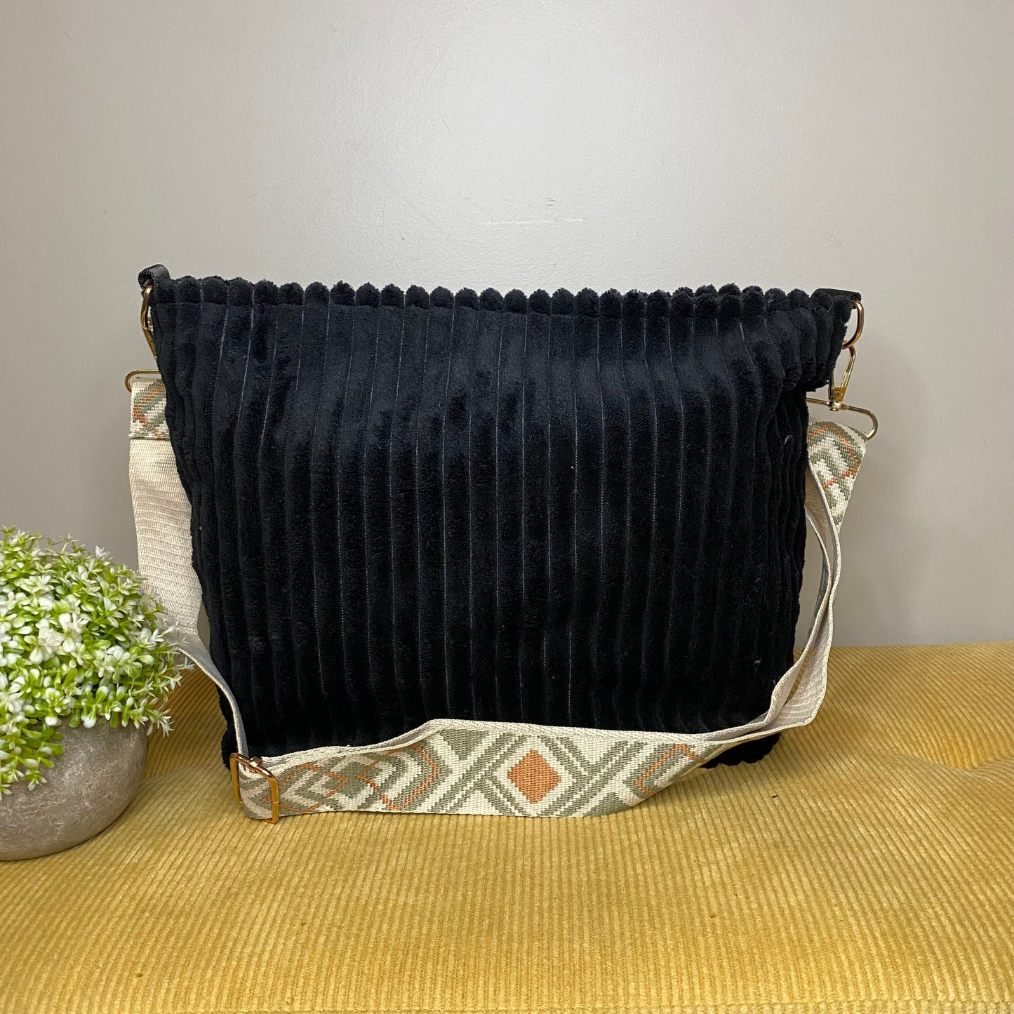 Willow - Corduroy Shopper Purse - PREORDER