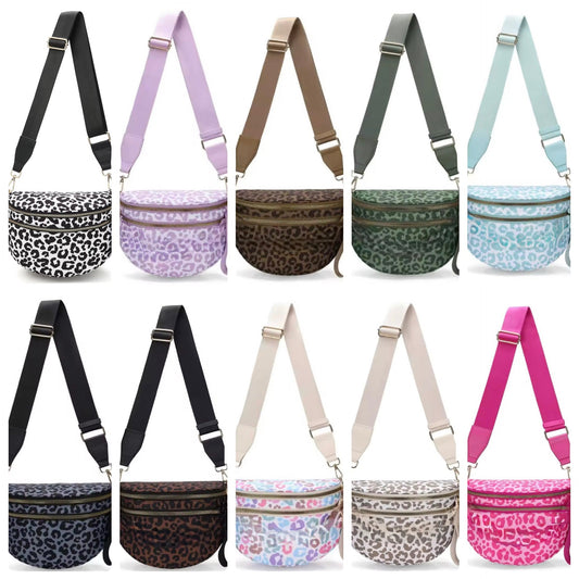 The Roni Nylon Crossbody - Animal Print - PREORDER
