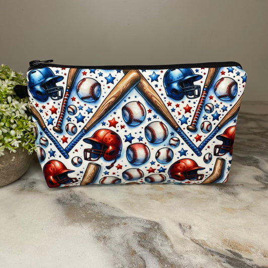 Pouch - Baseball Equipment Stars