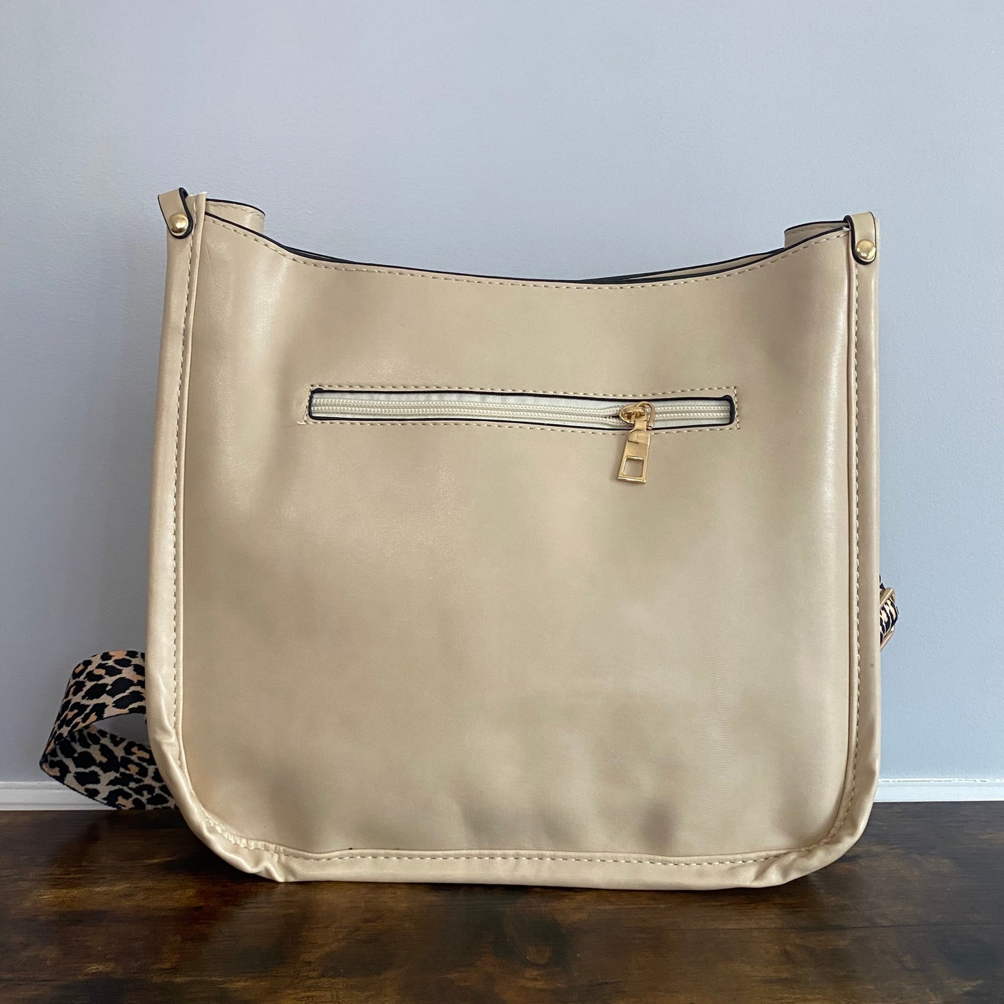 Aubree Crossbody Purse - Beige